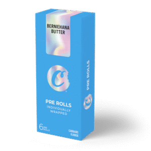 Cookies - BernieHana Butter - THC - Indoor - Non Infused - Joint - Preroll - 6pk - Fin Pouch - 6pk Carton - 3.5g - CA