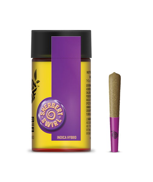 Lemonnade - Sherbert Swirl - THC - Preroll - Infused Multipack Joint 5pk - Preroll - 5pk - 2.5g - CA