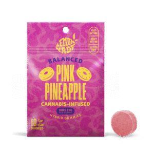 Lemonnade - Pink Pineapple - THC - Edible - Cannabis Infused Gummies 100mg - Edible - 100mg - CA