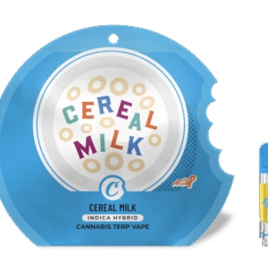 Cookies - Cereal Milk - THC - Vape - Canna Terp Cartridge - Vape - Cartridge - Tray - Pouch  - 1g - CA