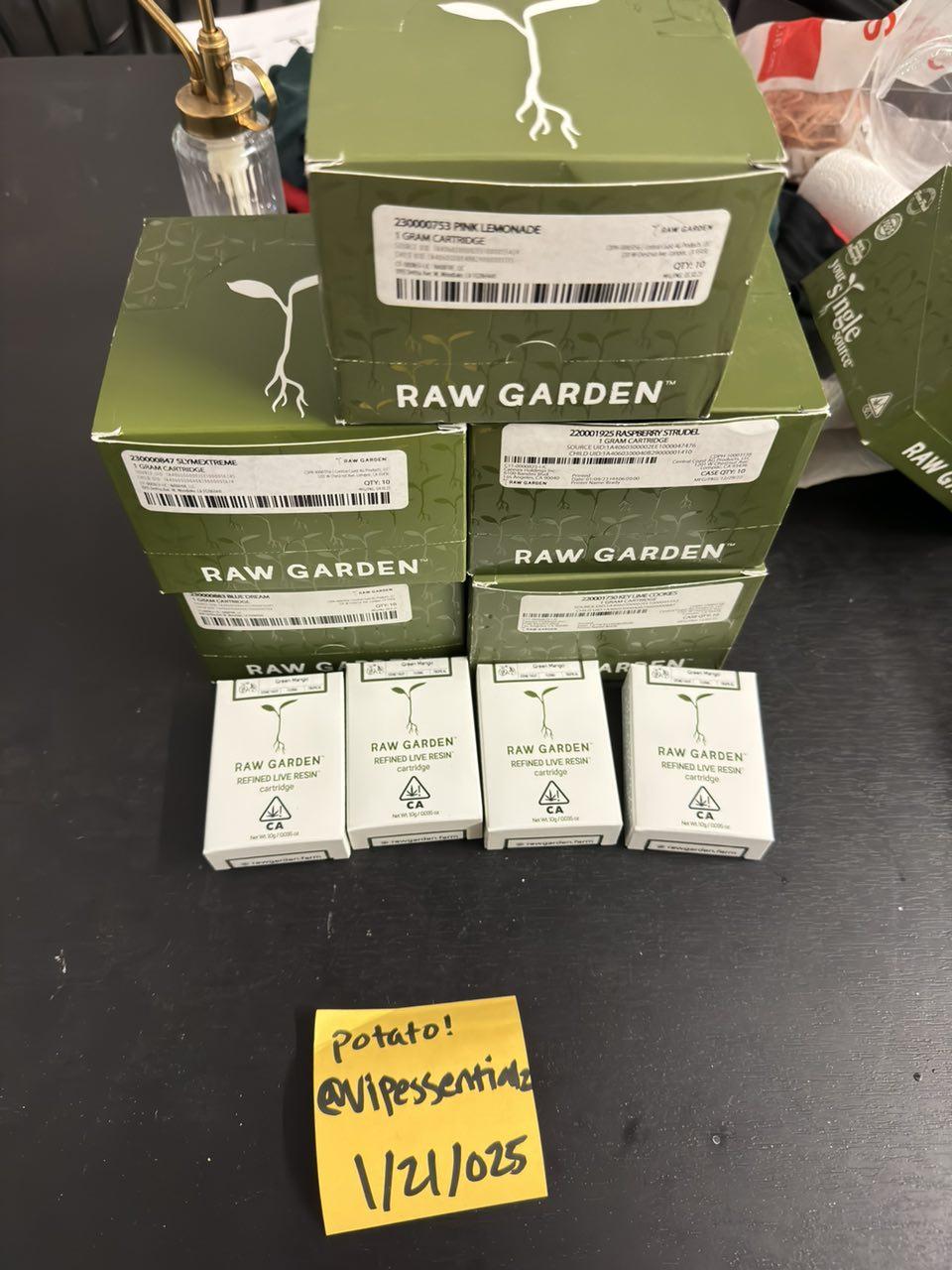 raw garden cartridge